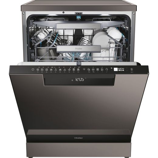Haier i-Pro Series 7 Standard Dishwasher - Graphite - Control panel